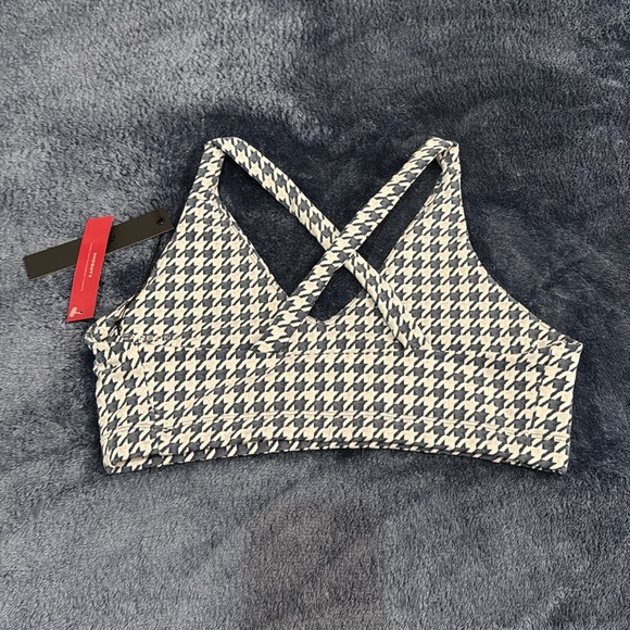 Carbon 38 Houndstooth Sports Bra - Picture 5 of 6